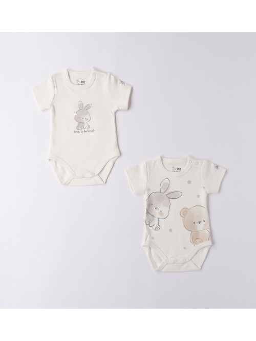Set 2 pz  body idomini neonato