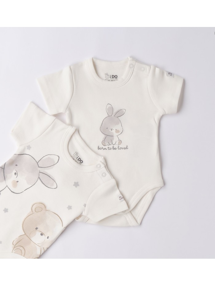 Set 2 pz  body idomini neonato