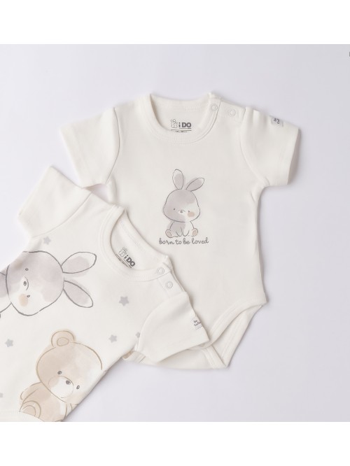 Set 2 pz  body idomini neonato