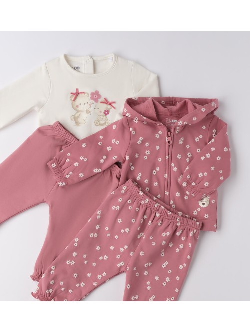 Tuta jogging idomini neonata