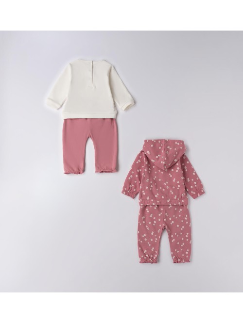 Tuta jogging idomini neonata