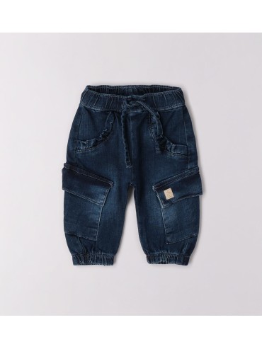 Jeans cargo idomini neonata 2