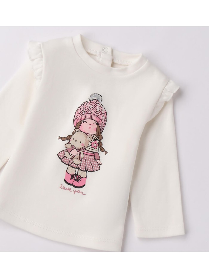 Maglietta ml idomini neonata