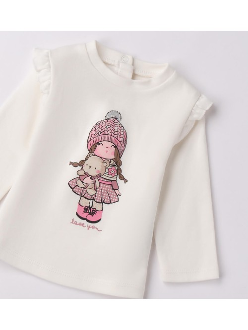 Maglietta ml idomini neonata