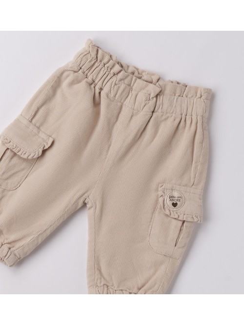 Pant cargo idomini neonato
