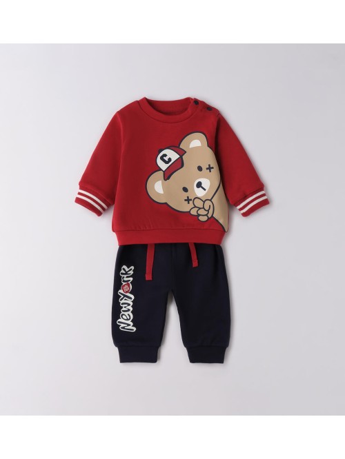 Tuta jogging idomini neonato