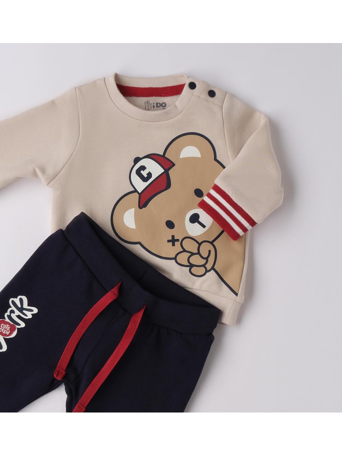 Tuta jogging idomini neonato