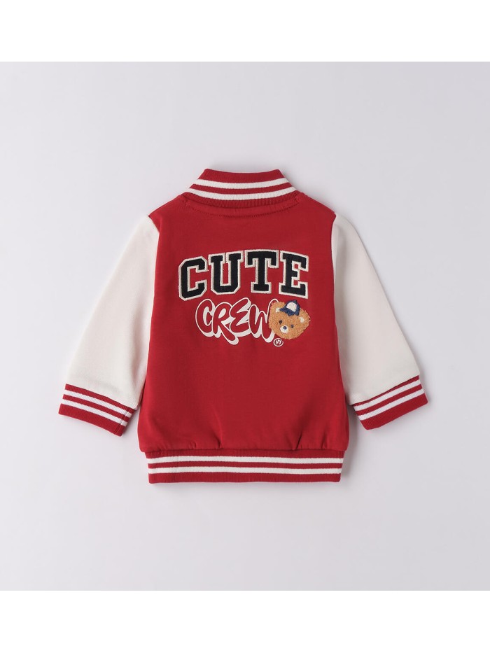 Felpa aperta idomini neonato