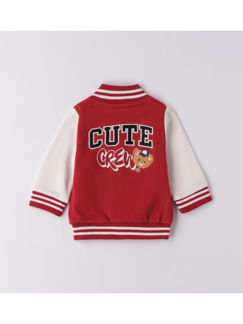 Felpa aperta idomini neonato