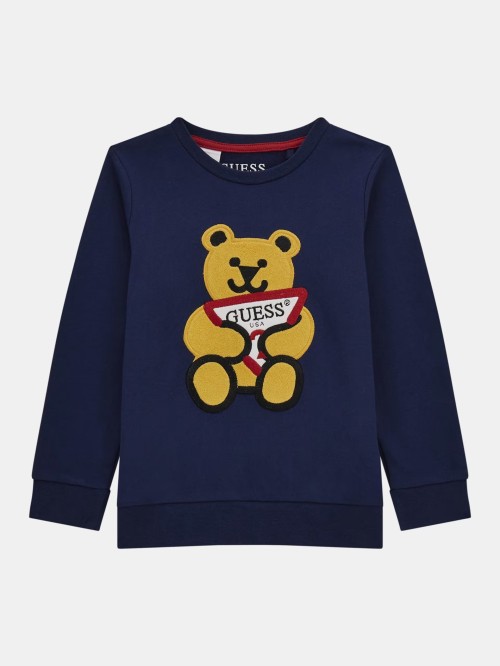 Felpa logo guess? baby e bimbo