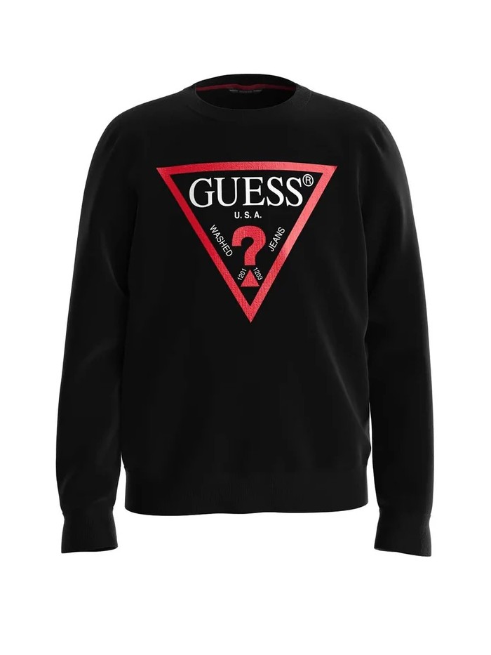 Felpa guess? logo b e bimbo