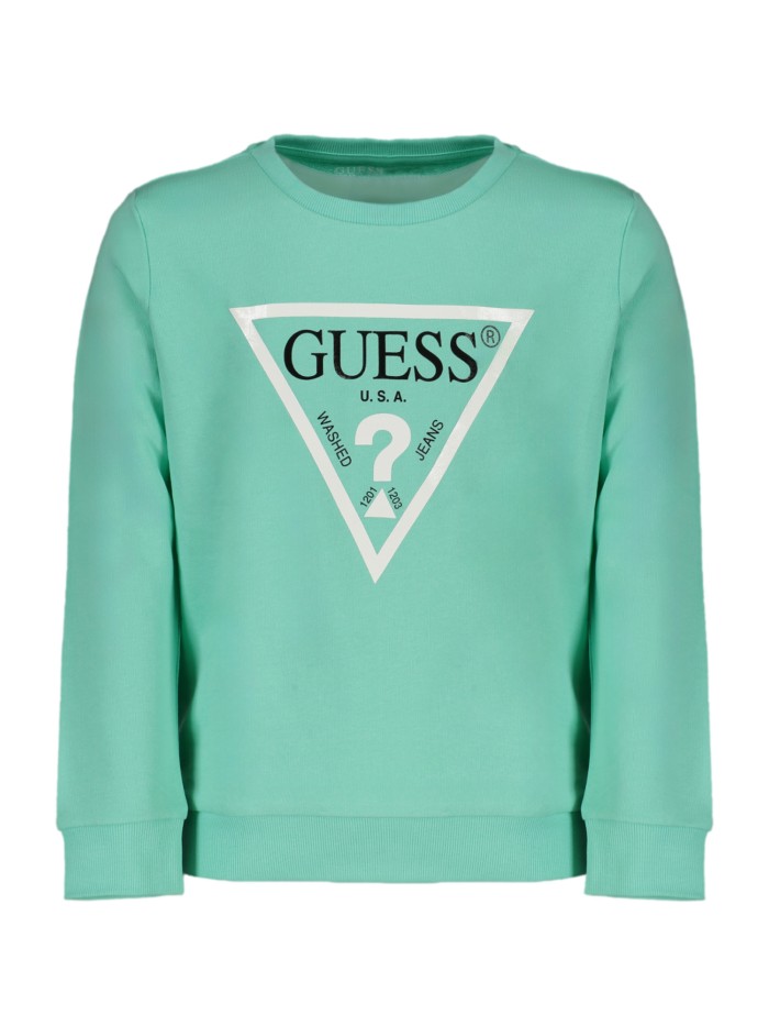 Felpa guess? logo b e bimbo