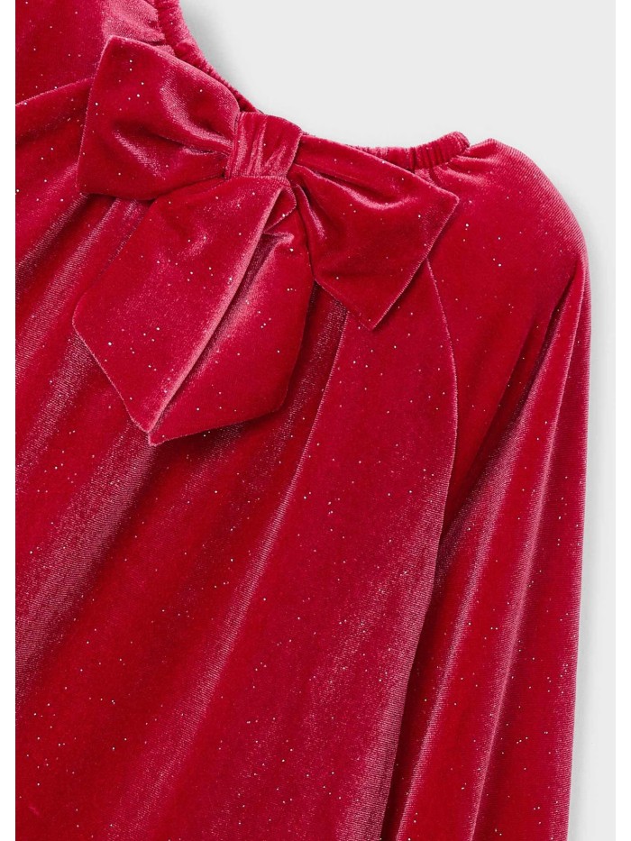 Abito velluto mayoral bimba