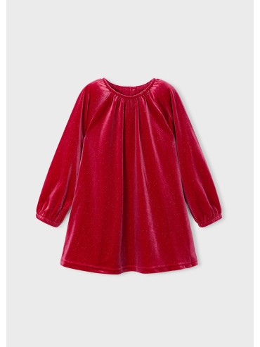 Abito velluto mayoral bimba 2