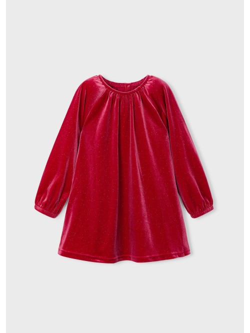 Abito velluto mayoral bimba