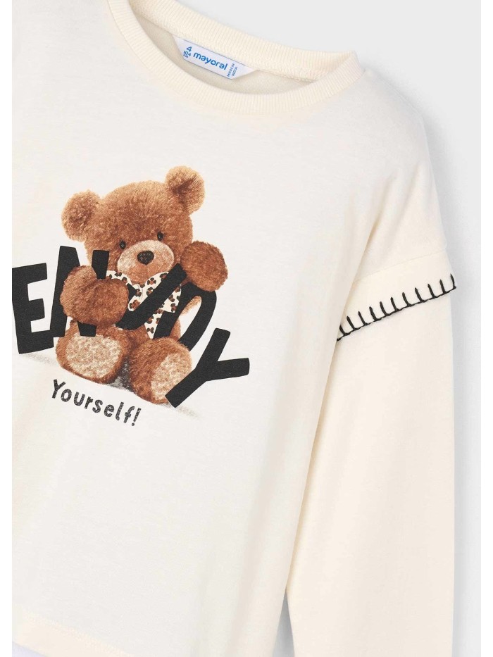 Maglietta orso mayoral bimba
