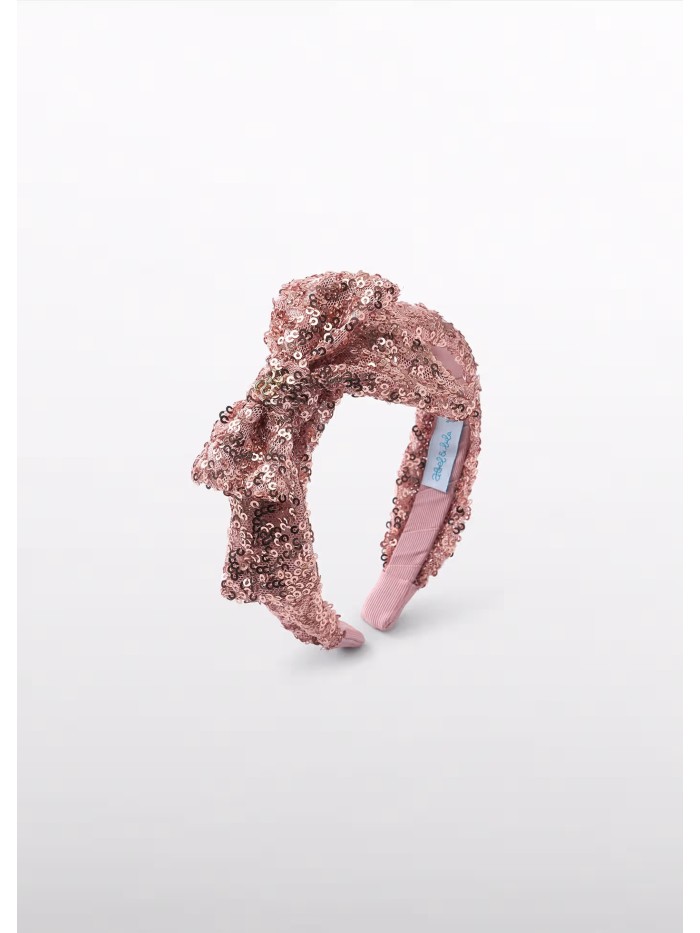 Cerchietto paillettes abel&lula bimba