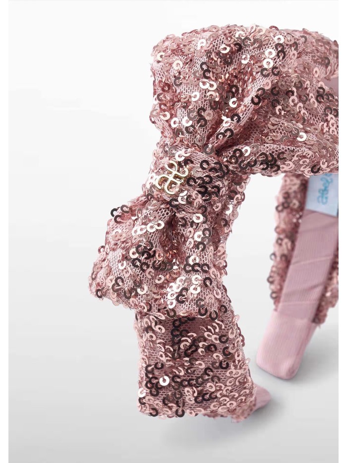 Cerchietto paillettes abel&lula bimba