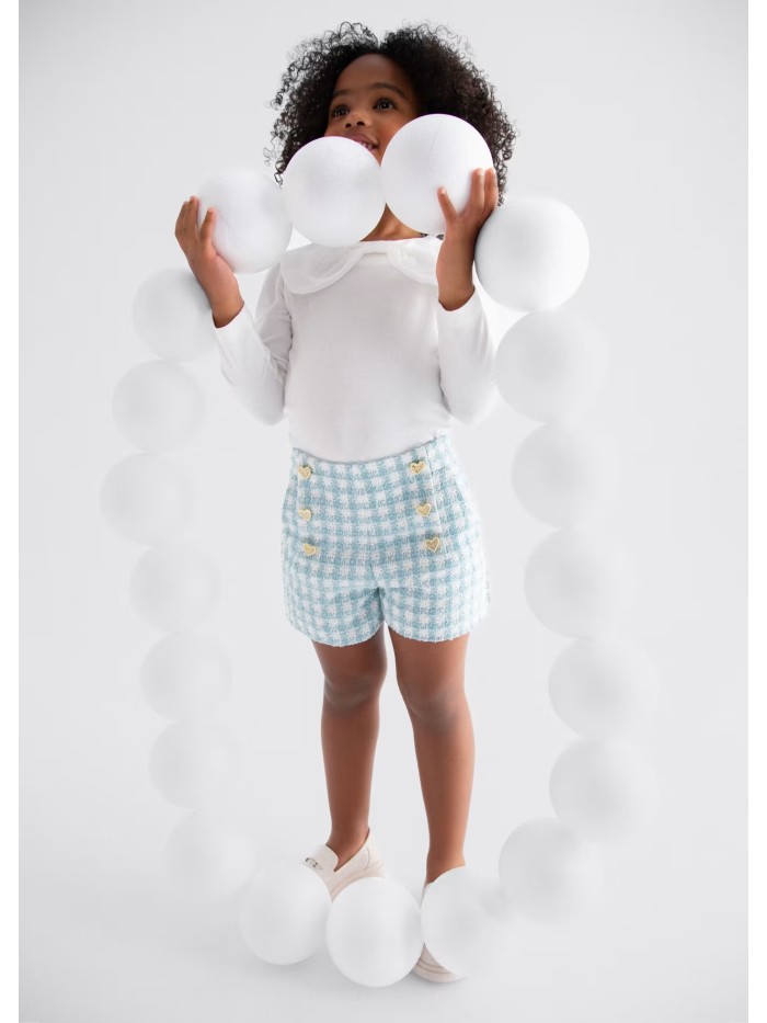 Shorts lurex abel&lula bimba