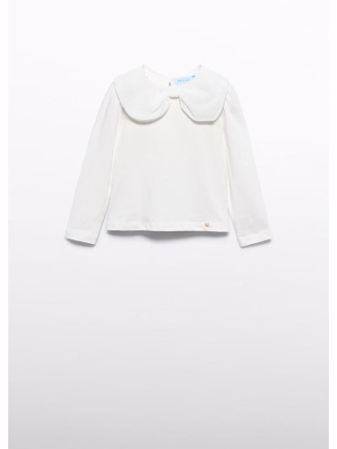 Maglietta fiocco chiffon abel&lula bimba 2