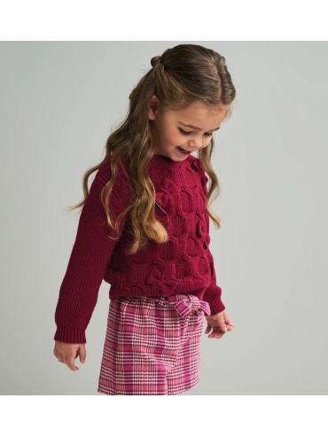 Maglioncino sarabanda baby e bimba