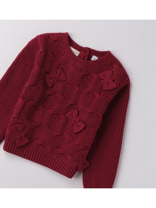 Maglioncino sarabanda baby e bimba