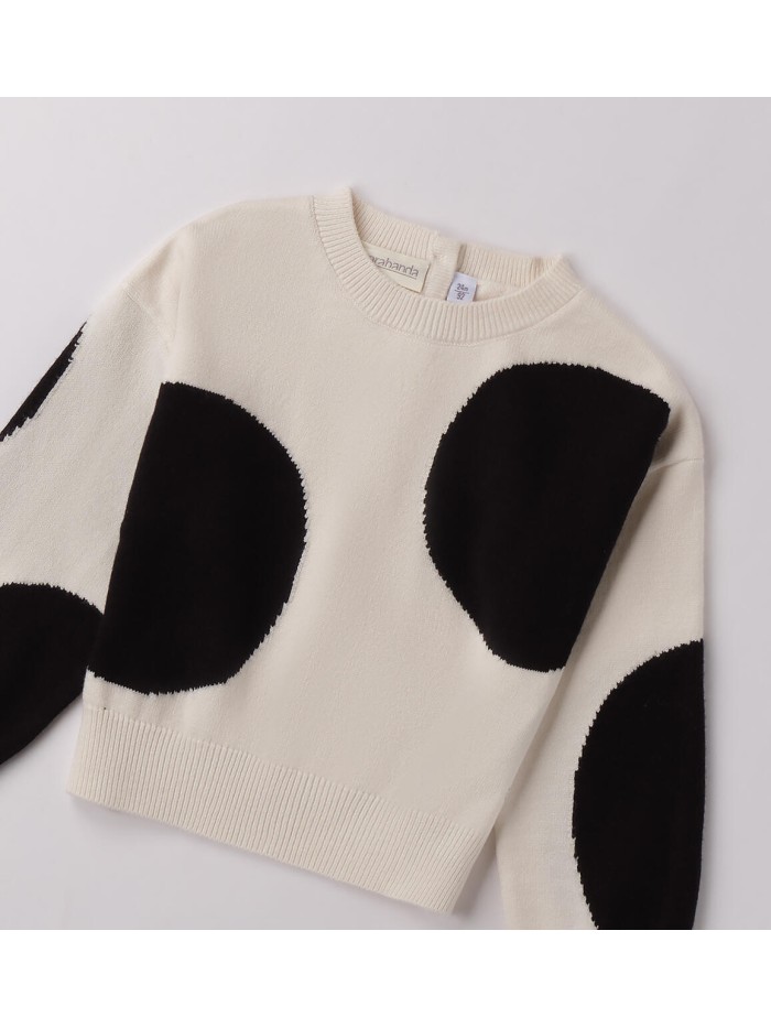 Maglioncino sarabanda baby e bimba