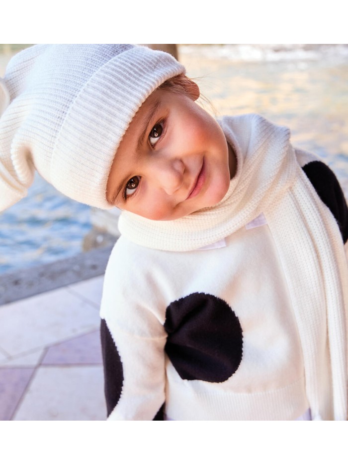 Sciarpa+cappello sarabanda bimba