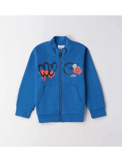 Felpa aperta zip ido baby e bimbo