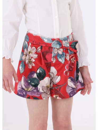 Shorts velluto mayoral bimba