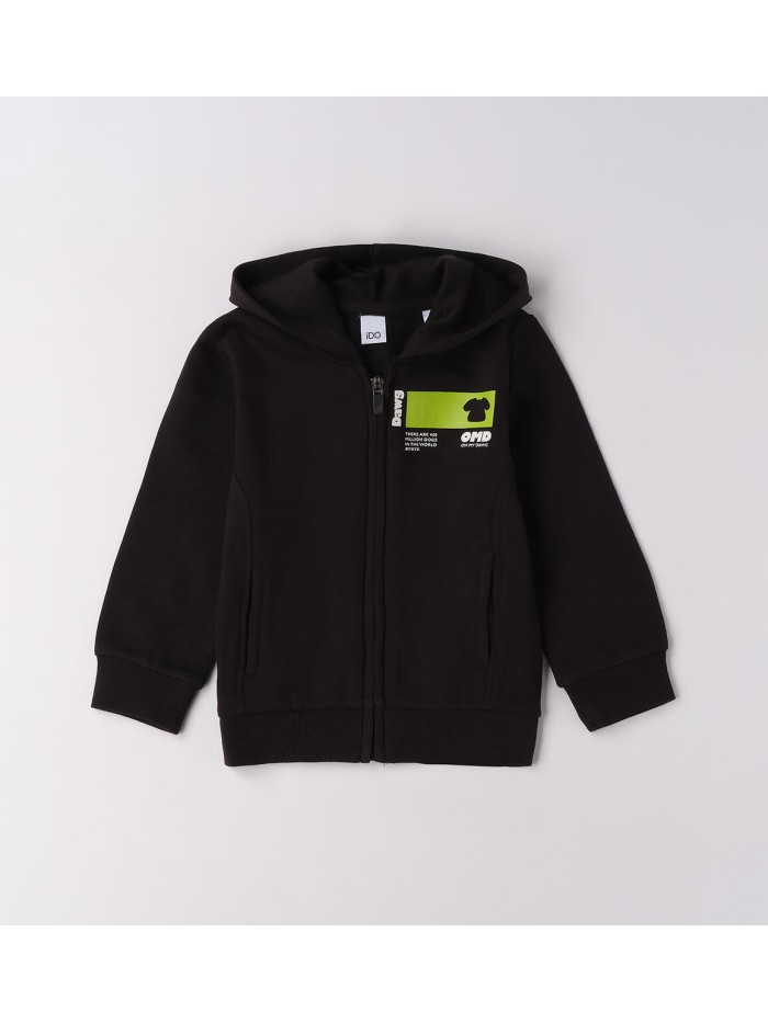 Felpa aperta zip ido baby e bimba