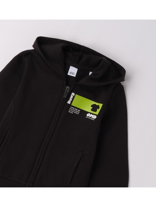 Felpa aperta zip ido baby e bimba