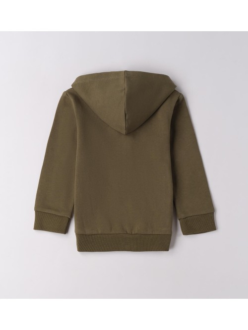 Felpa aperta zip ido baby e bimba