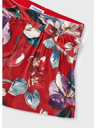 Shorts velluto mayoral bimba 2