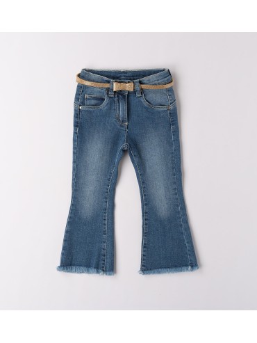 Jeans a zampa ido baby e bimba