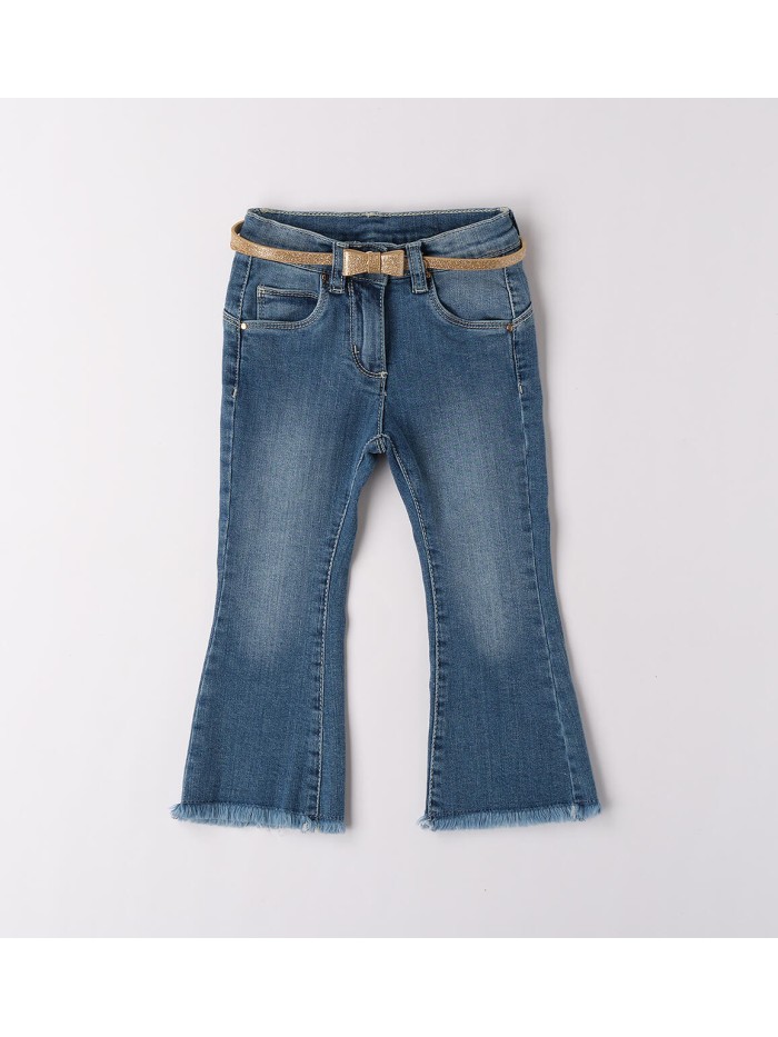 Jeans a zampa ido baby e bimba