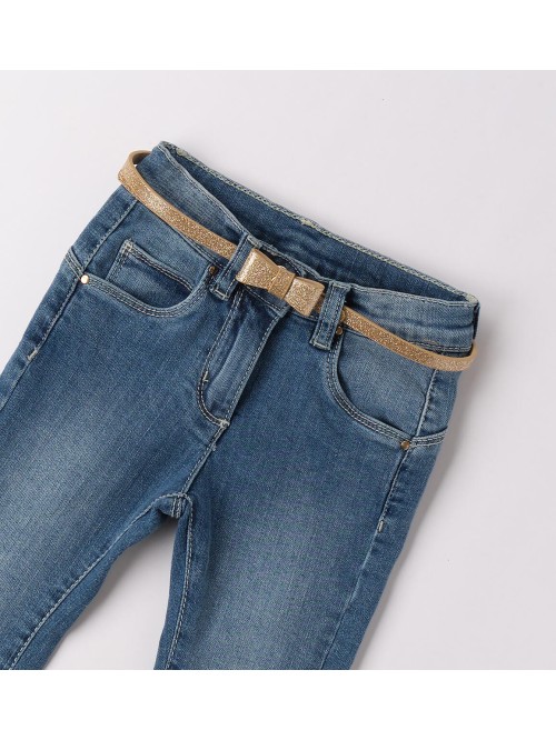 Jeans a zampa ido baby e bimba