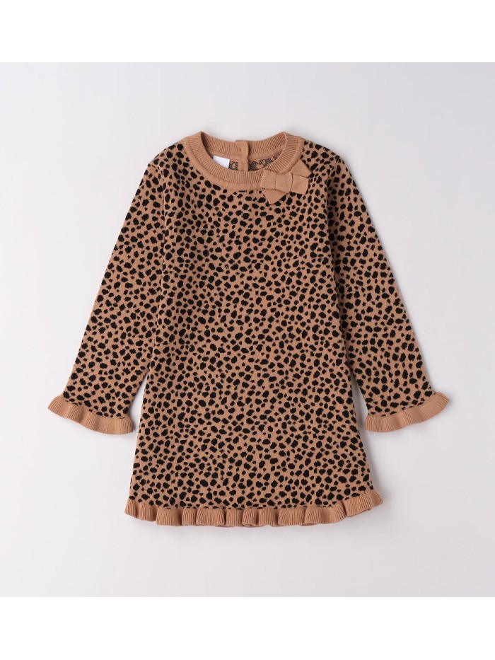 Abito leopardato ido bimba