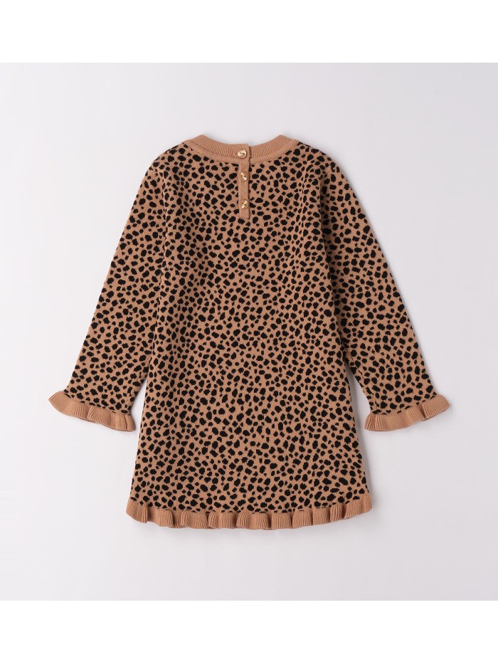 Abito leopardato ido bimba