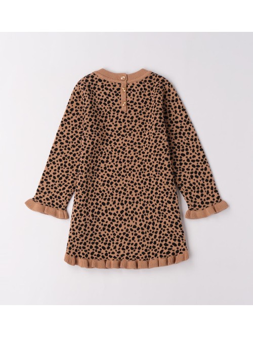 Abito leopardato ido bimba