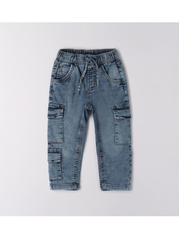 Jeans cargo ido baby e bimbo