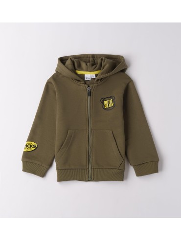 Felpa zip ido baby e bimbo