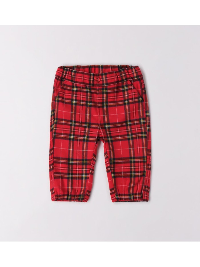 Pant quadri idomini neonato