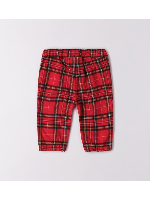 Pant quadri idomini neonato