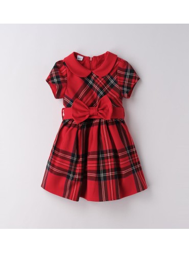 Abito quadri ido baby e bimba 2