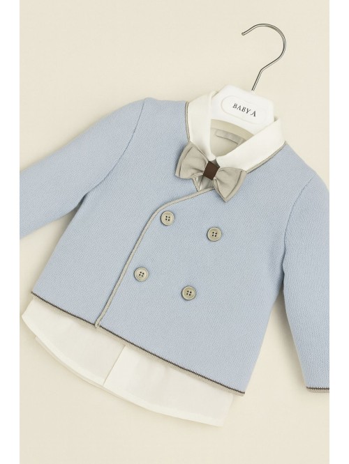 Completo battesimo baby a