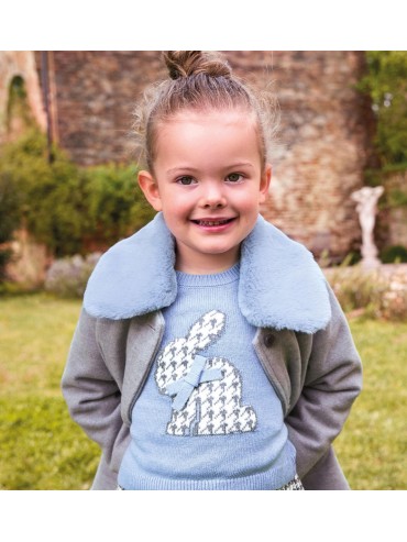 Maglioncino sarabanda baby e bimba