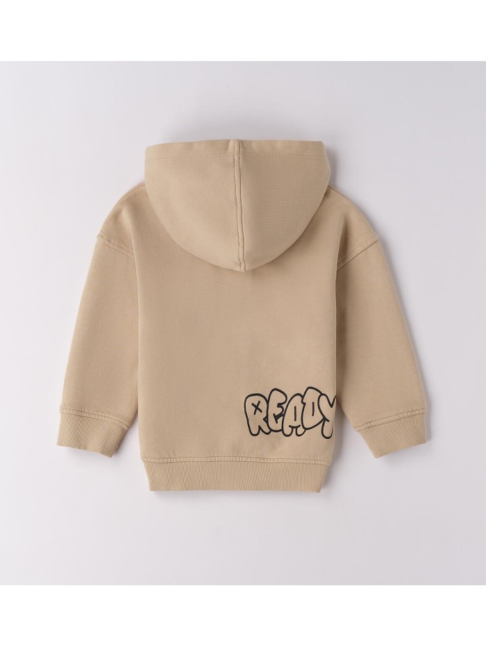 Felpa aperta zip ido baby e bimbo