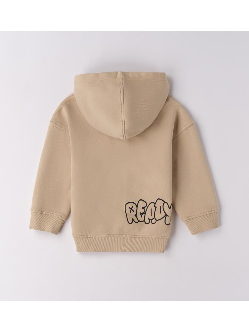 Felpa aperta zip ido baby e bimbo