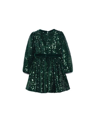 Abito lustrini velluto abel&lula bimba 2